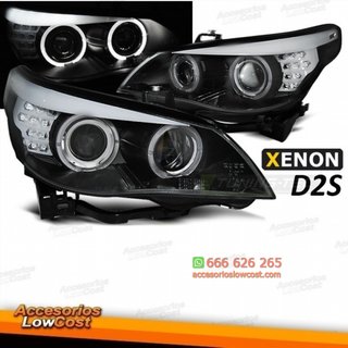 FAROS OJOS DE ANGEL E INTERMITENTE LED PARA BMW E