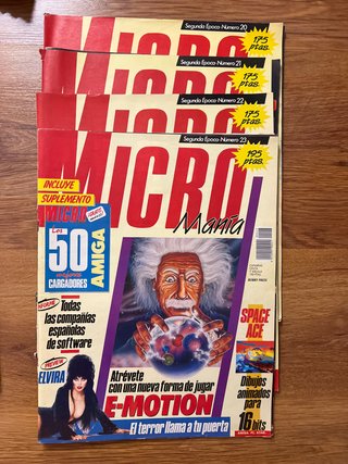 Revistas Micro Manía Segunda Época 20-23