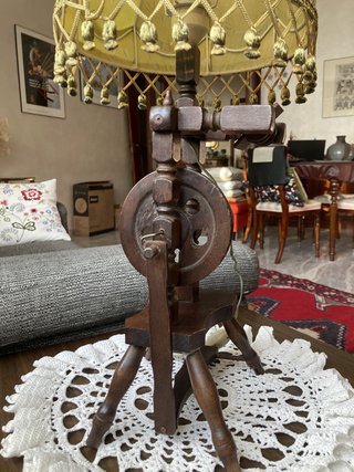 Lampada da tavolo arcolaio vintage