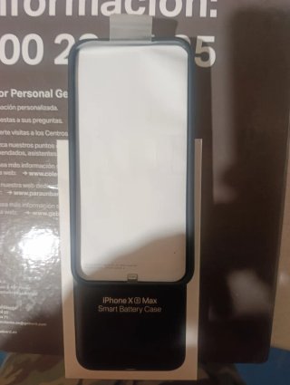 Funda iPhone XS Max Negra Nueva