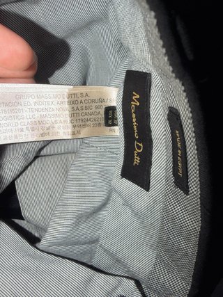 Pantalón Vestir Massimo Dutti Talla 42