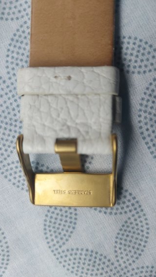 Reloj Diesel Dorado y Blanco