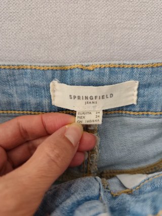 Shorts vaqueros Springfield Talla S