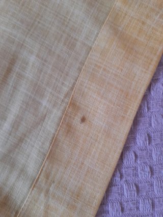 Tenda lino ocra 46x244 cm