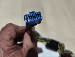 Conector Radio Pioneer 16 Pines Azul
