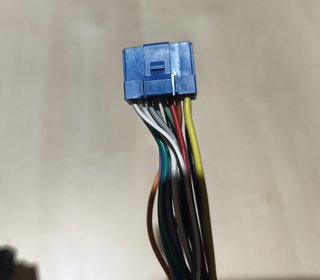 Conector Radio Pioneer 16 Pines Azul