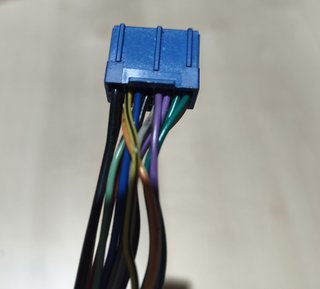 Conector Radio Pioneer 16 Pines Azul