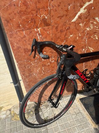 Bicicleta Scott Full Carbon Negra