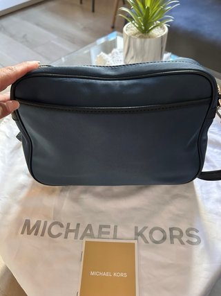Bolso Michael Kors Azul y Negro