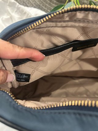 Bolso Michael Kors Azul y Negro