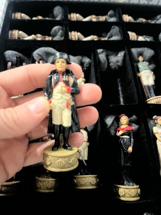 Juego Ajedrez Napoleón RC France Completo