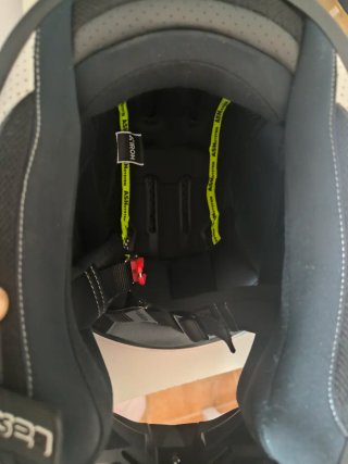 Casco Airoh Rojo y Azul