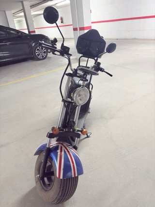 Eflux Harley 1500W 60V Scooter Eléctrica 45km/h