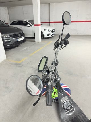 Eflux Harley 1500W 60V Scooter Eléctrica 45km/h
