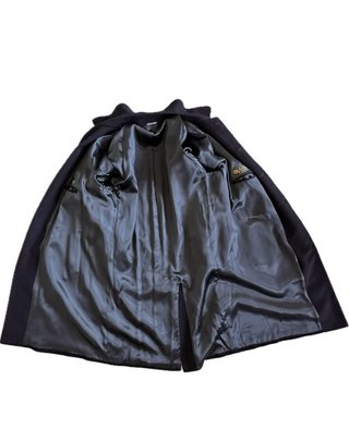 Cappotto Puro Cachemire Blu Ing. Loro Piana
