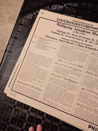 Lotes Vinilos Clásicos: Beethoven, Mozart, Chopin
