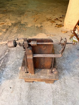 Bascula Antigua de madera