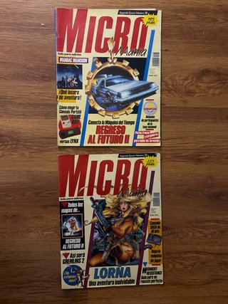 Revistas Micro Mania Segunda Época 28 y 29