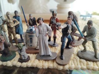 Star Wars 14 Figuras Plomo 2005