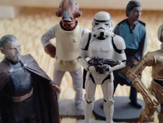 Star Wars 14 Figuras Plomo 2005