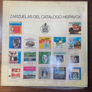 Vinilo La Revoltosa Ruperto Chapi