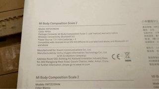 Báscula Inteligente Xiaomi Body Composition Scale
