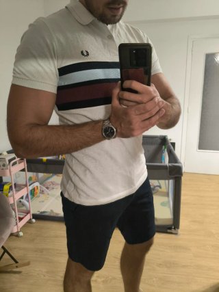 Polo Fred Perry Talla m vintage Block Color