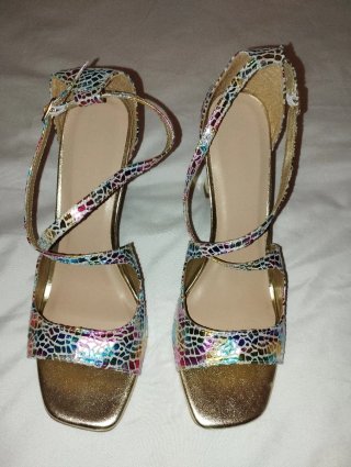 Zapatos tacón fiesta ,nuevos a estrenar