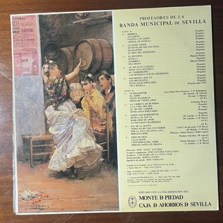 Vinilo Flamenco Sevillanas Banda Municipal Sevilla