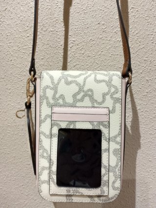 Bolso Tous Móvil Beige y Rosa