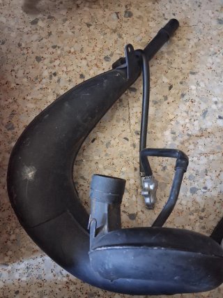 Escape moto off-road negro gas gas tengo 1 mas