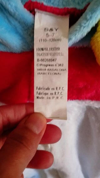 Disfraz Doraemon Talla 5-7 Años