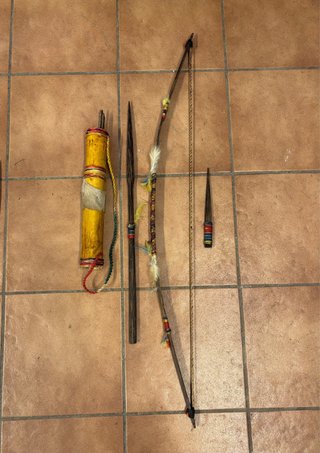 Conjunto étnico decorativo
