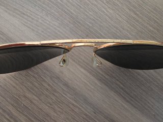 Gafas Ray-Ban Aviator Dorado y Negro