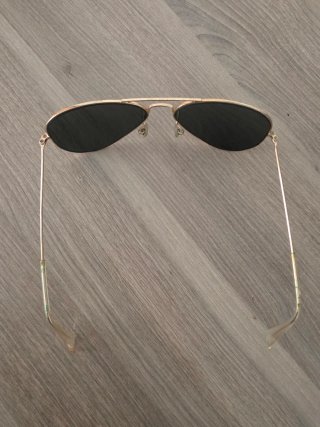 Gafas Ray-Ban Aviator Dorado y Negro