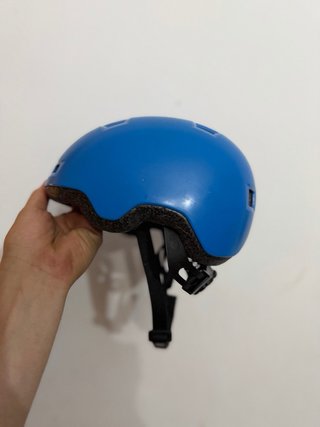 Casco infantil azul