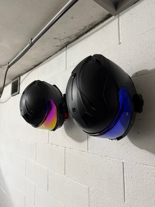 Soporte casco moto 3D