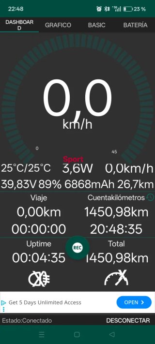 Xiaomi Mi Electric Scooter 3 - Batería