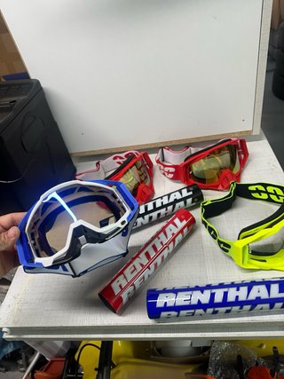 Gafas Motocross/Enduro,Paramanos, cubre manillar..