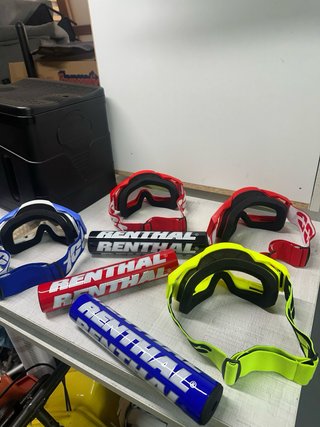 Gafas Motocross/Enduro,Paramanos, cubre manillar..
