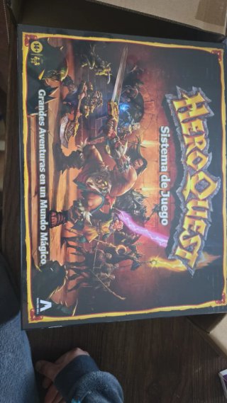 HeroQuest Juego de Mesa Sistema de Juego