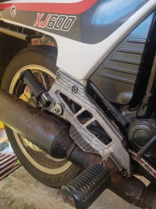 Yamaha XJ 600 51j del año 1986