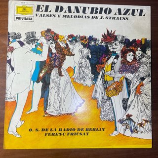 Vinilo El Danubio Azul - J. Strauss