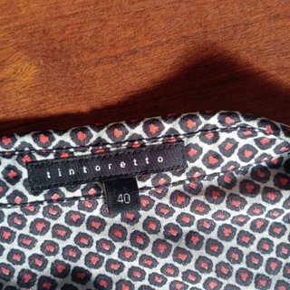 Blusa fluida Tintoretto T. 40