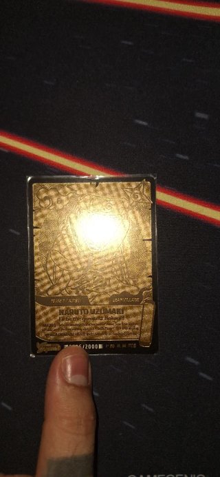 Naruto Uzumaki 22k Serie 606/2000  1st edition