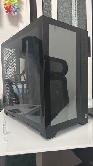 Torre PC Cristal Templado Negra