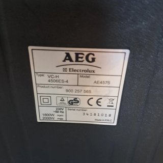 Aspiradora AEG Ergo Essence