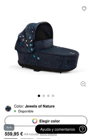 Capazo Cybex Jewels of Nature