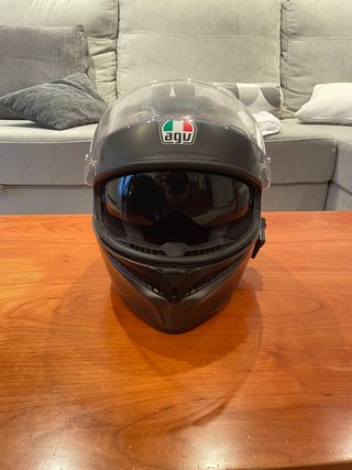 Casco M AGV + Intercomunicador Midland + Guantes