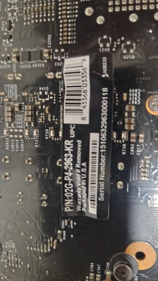 Scheda grafica EVGA NVIDIA GeForce GTX 960 2GB